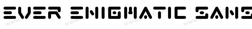 Ever Enigmatic Sans字体转换